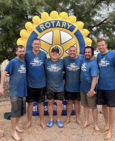 Rotary Mud Volleyball